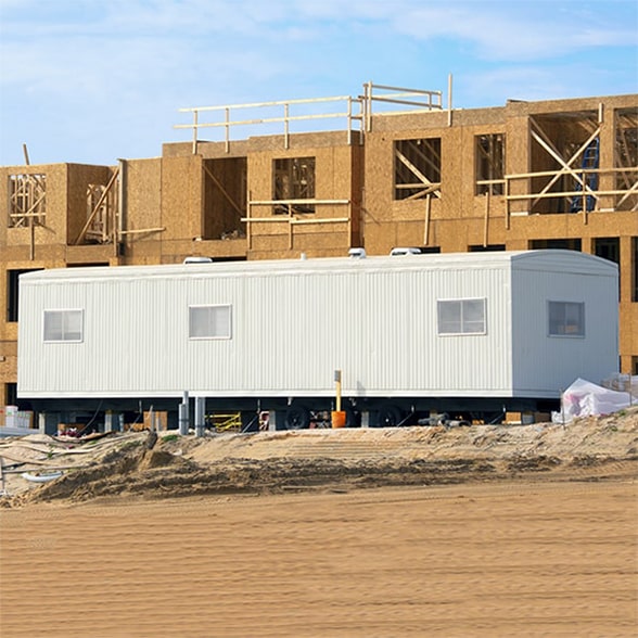 construction & jobsite shower trailers provide convenient access to showers for construction workers on remote job sites